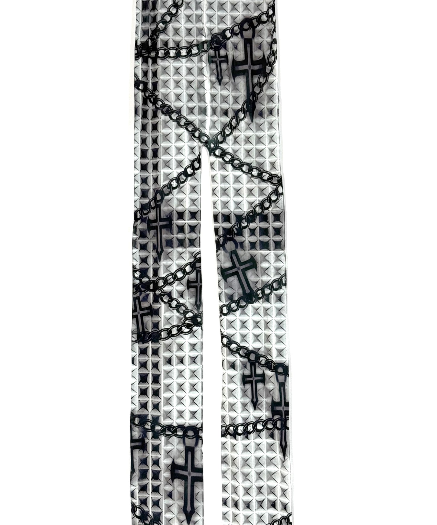 IIIMIII Whitetotem printed stockings5