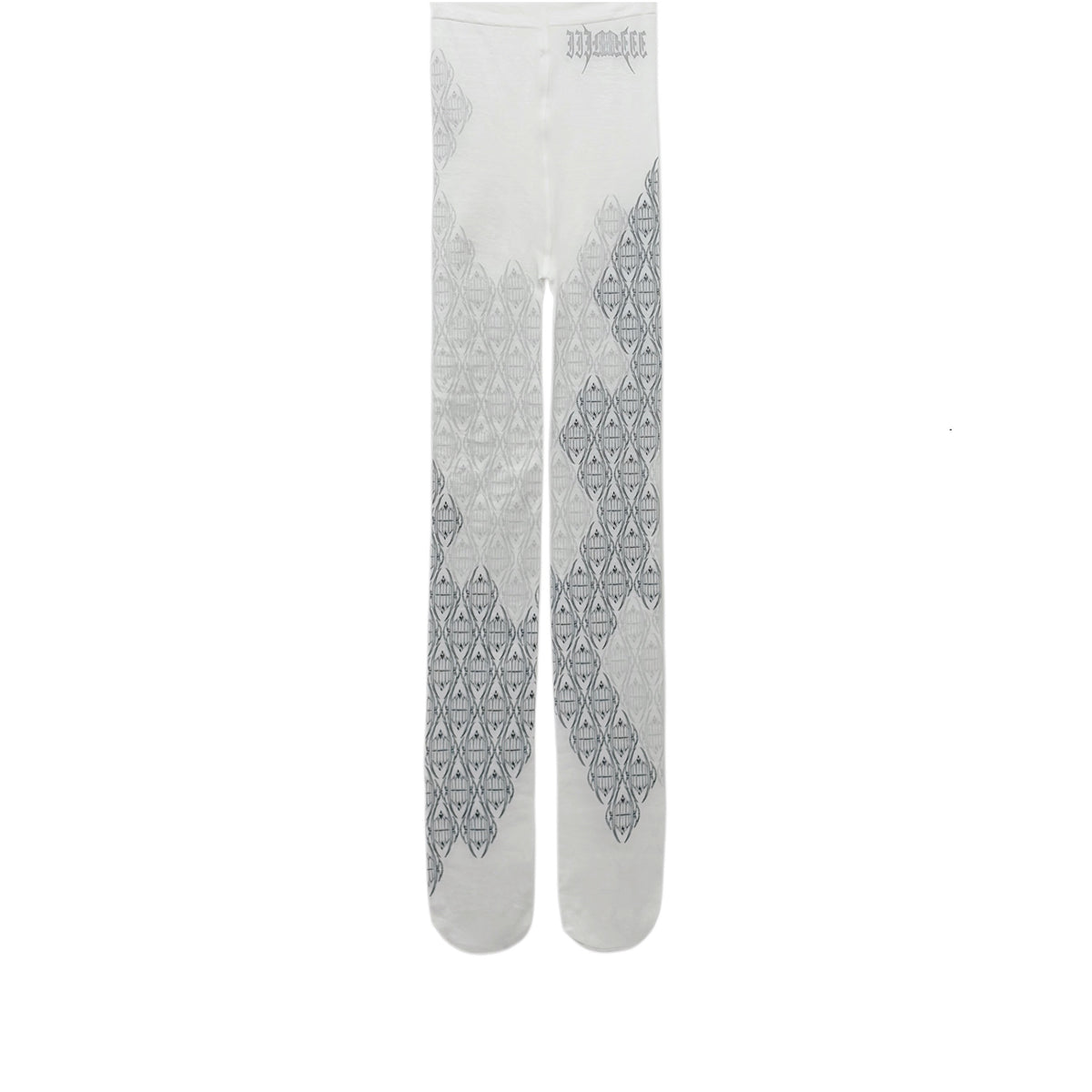IIIMIII Darktotem/White print stockings 9