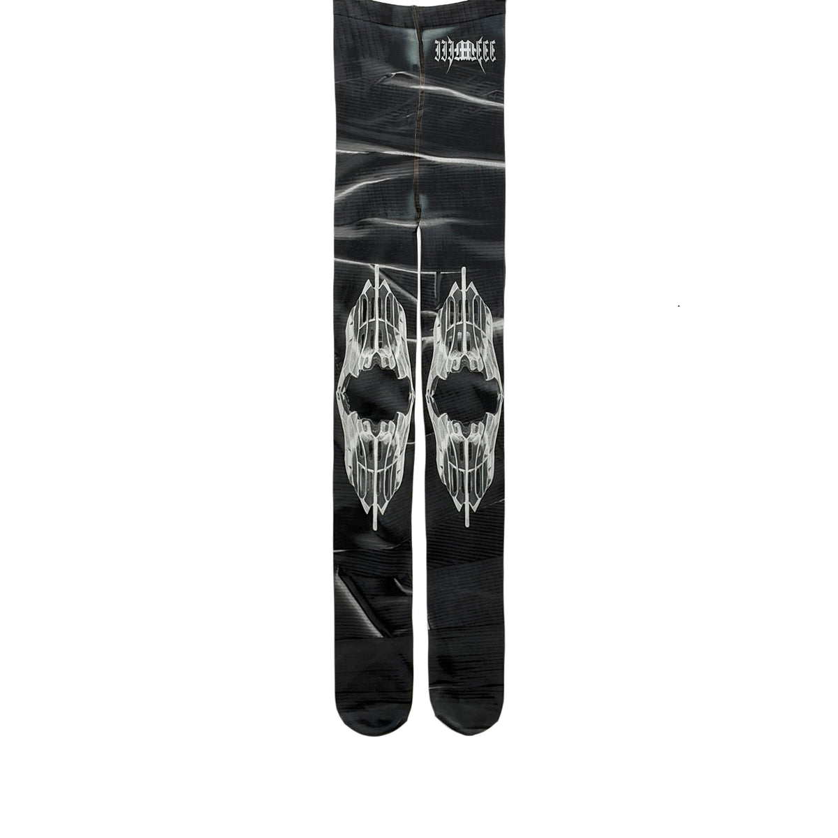 IIIMIII Darktotem/White print stockings 8