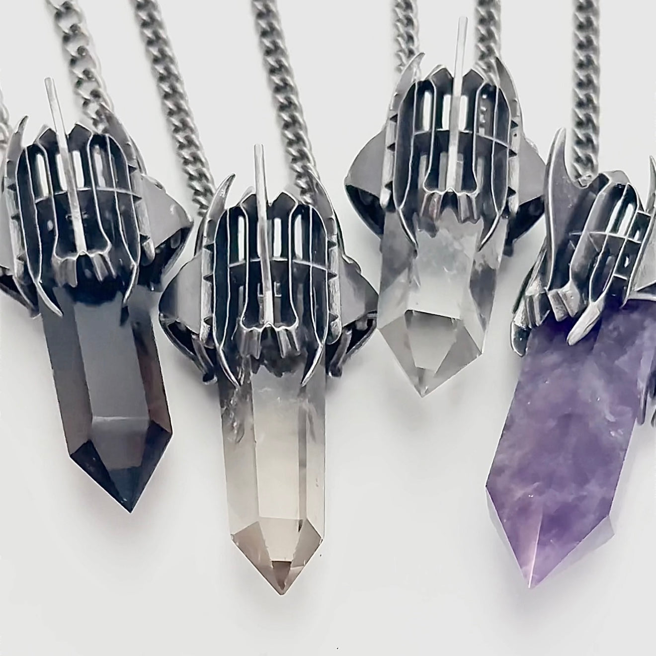 IIIMIII Crystal Pendant Necklace
