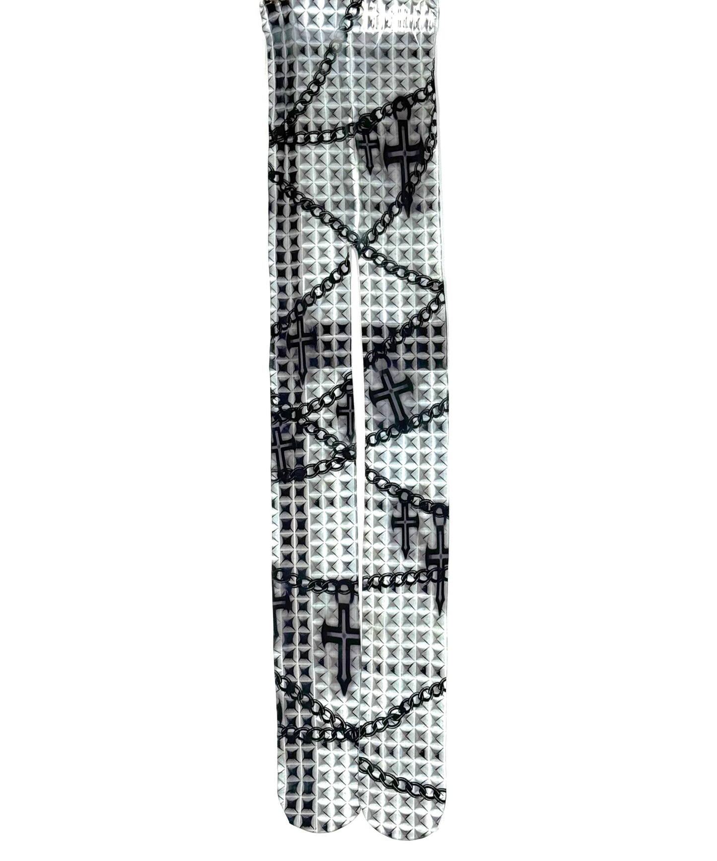 IIIMIII Whitetotem printed stockings5