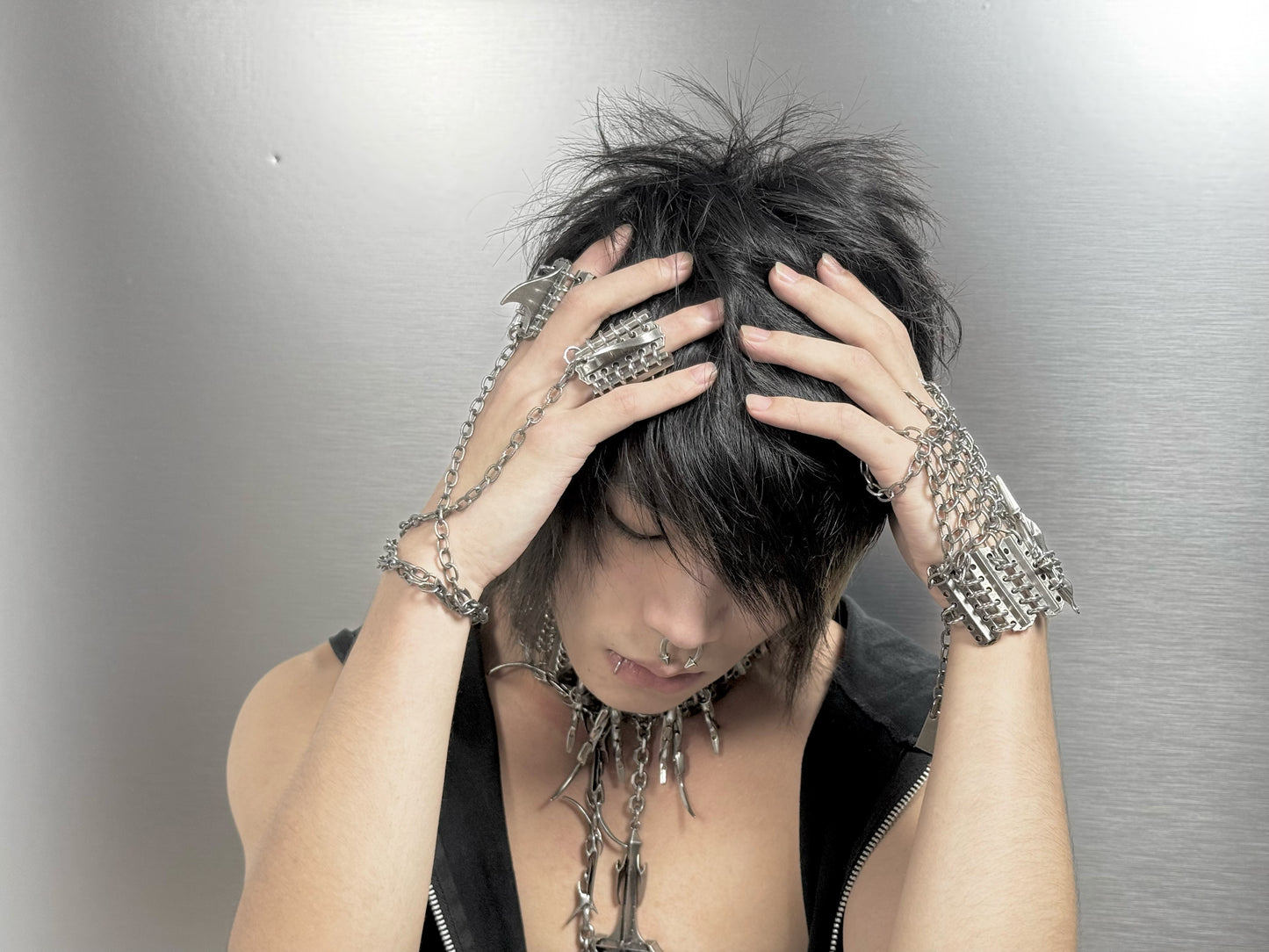 IIIMIII One Piece Ring Chain3