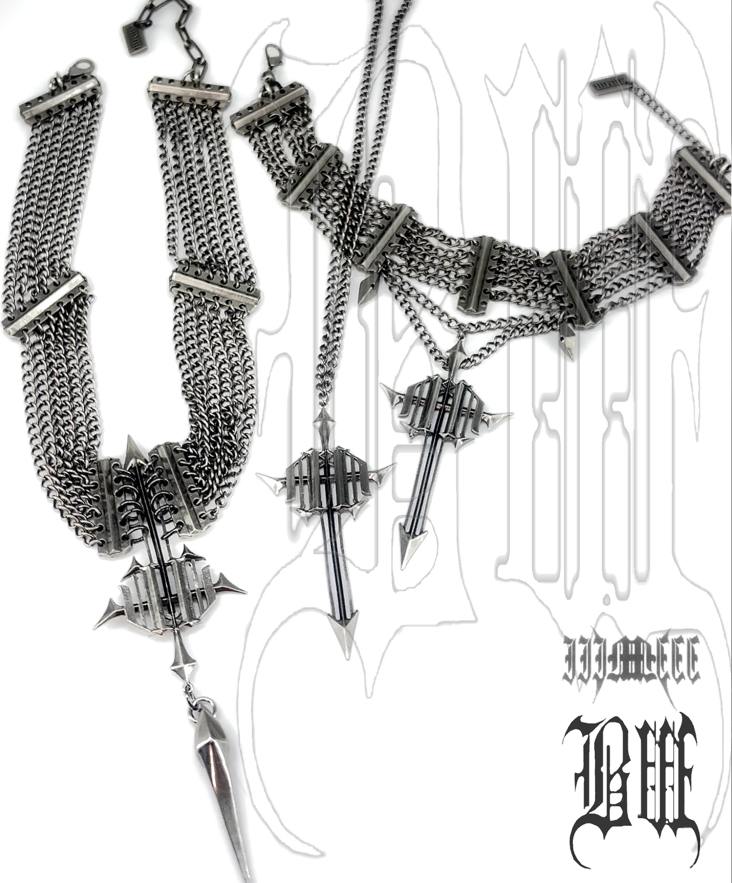 IIIMIII BrokenWeb I Necklace 2