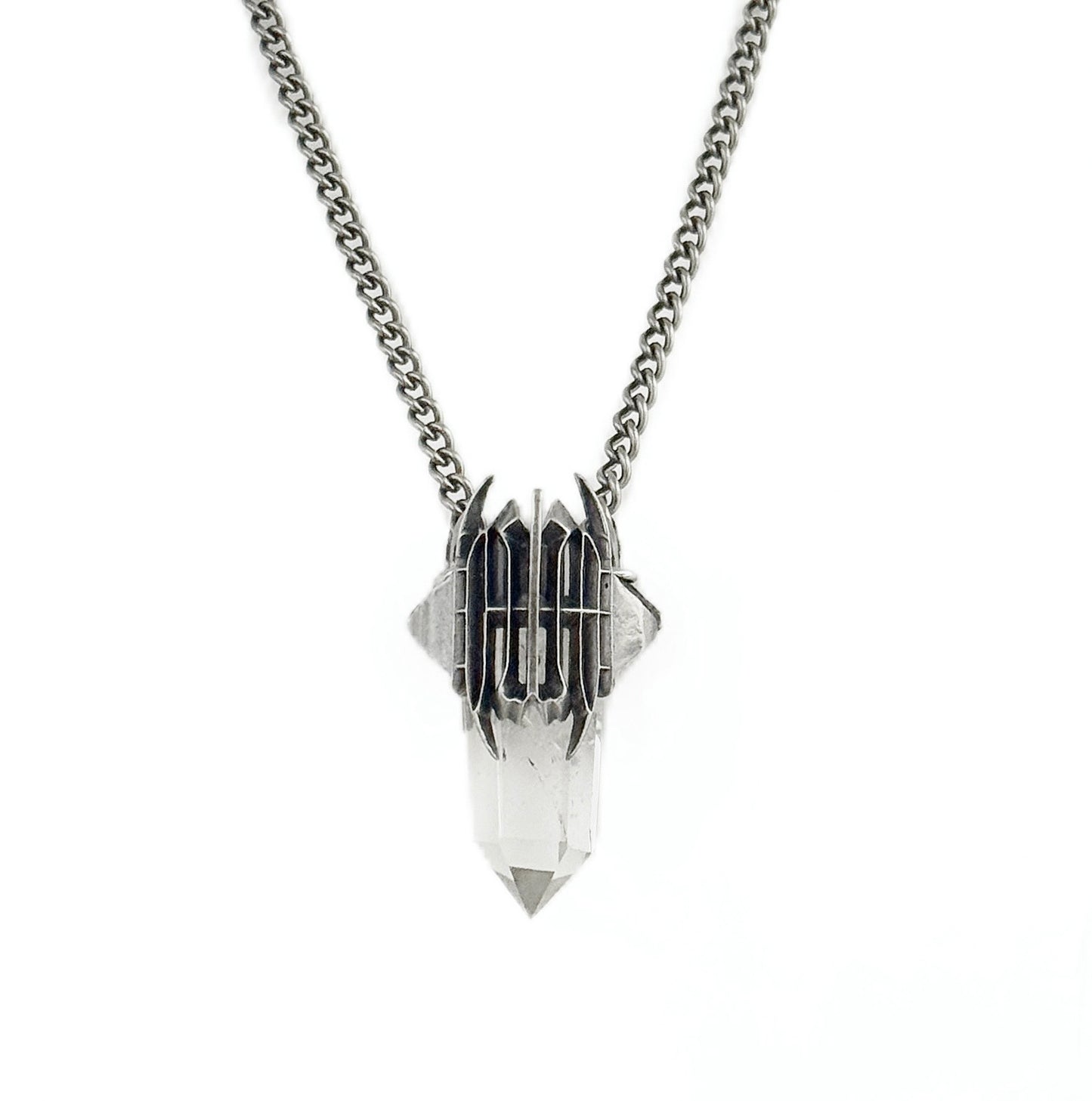 IIIMIII Crystal Pendant Necklace