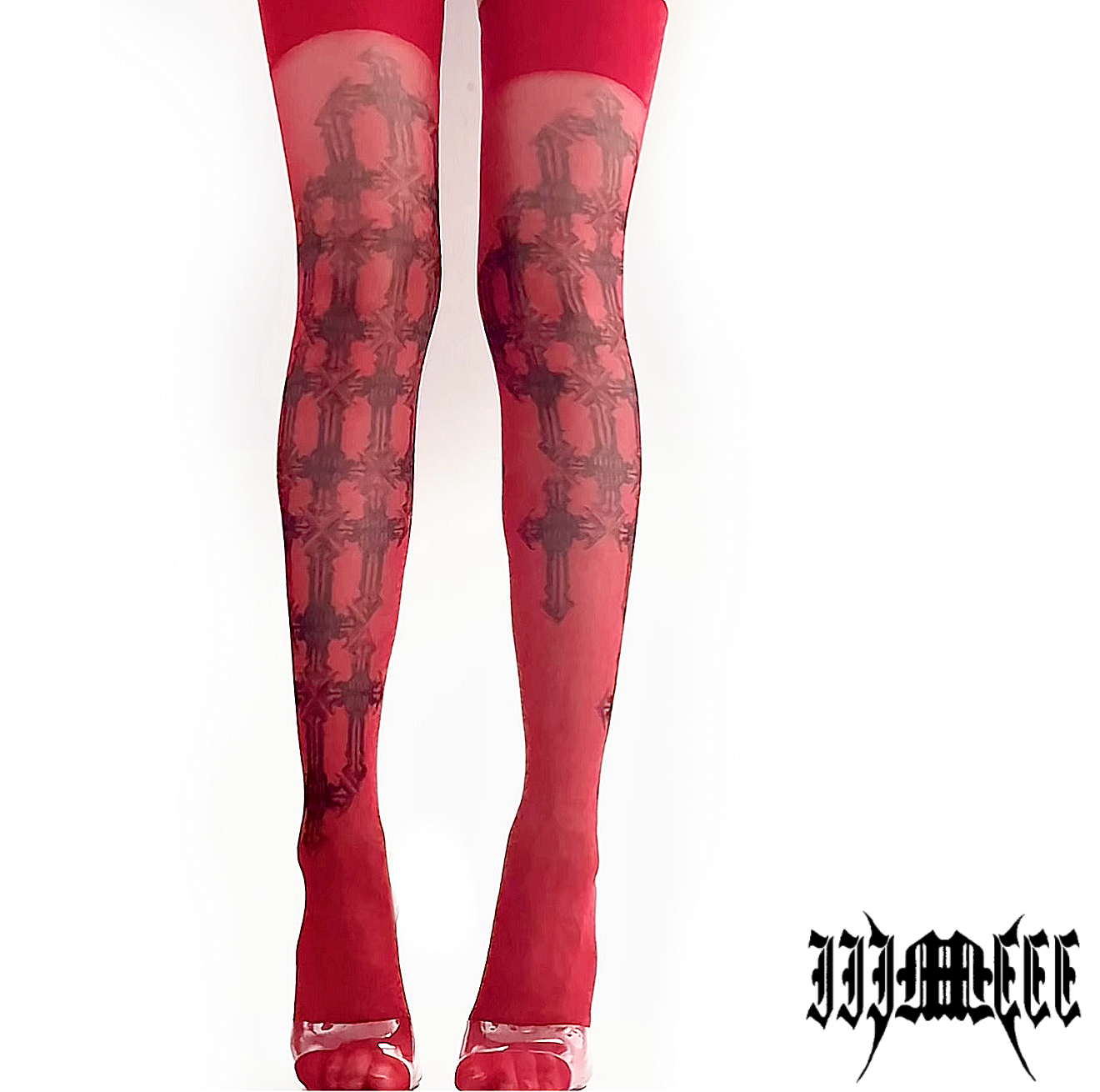 IIIMIII Red Stockings3