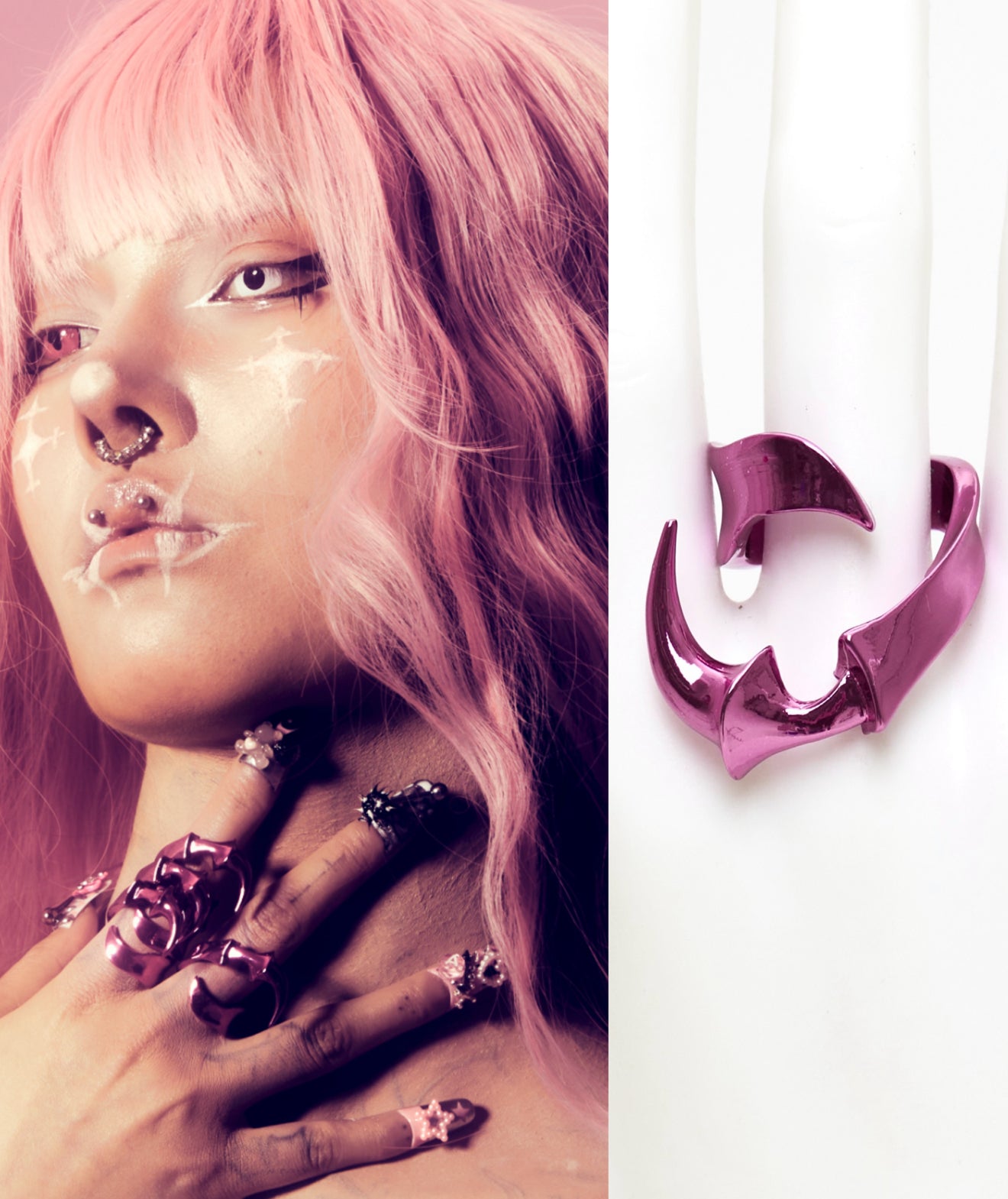 IIIMIII Pink collaboration items Collection