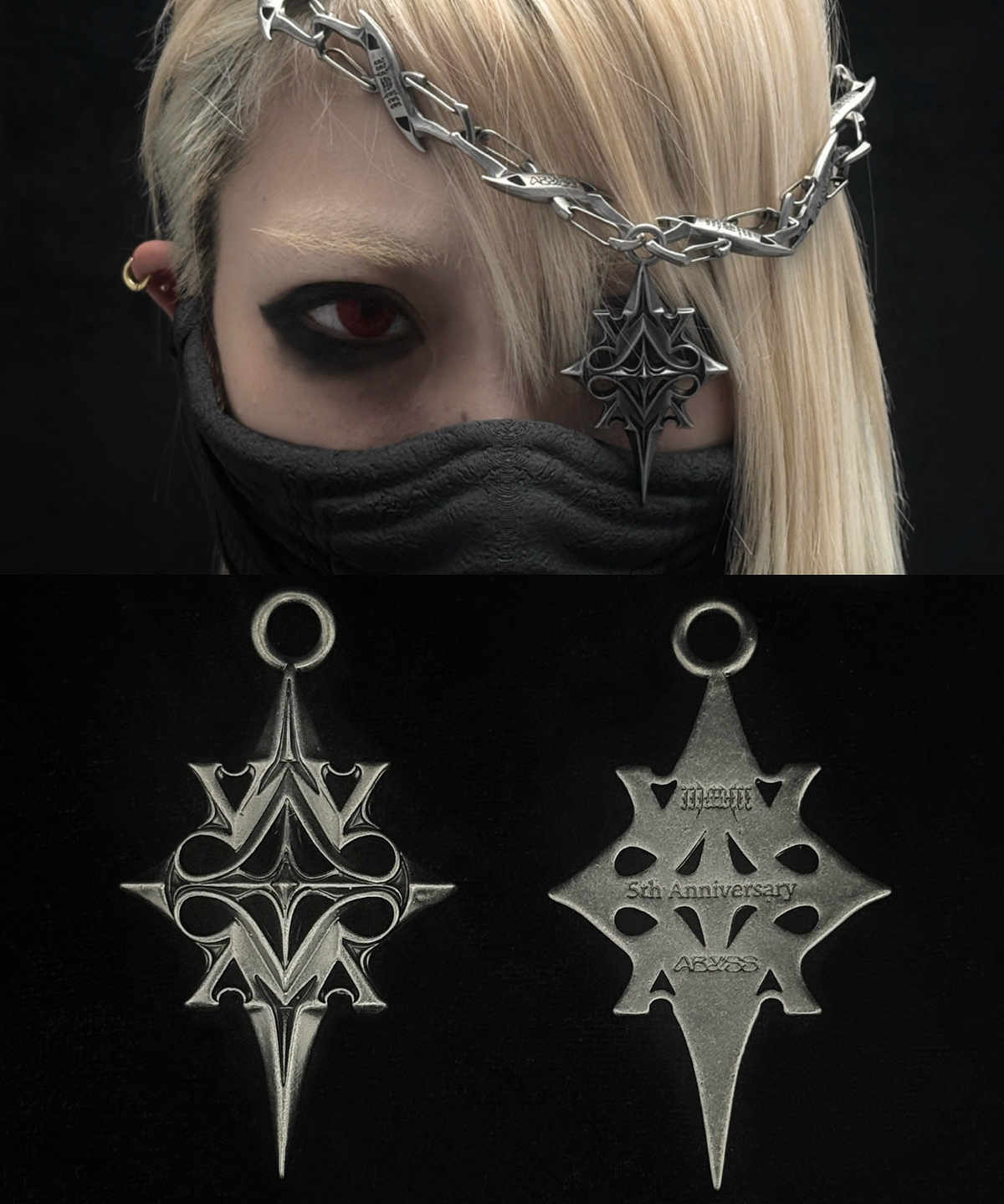 IIIMIII x Abyss Club 5th Anniversary Collaboration Pendant Necklace