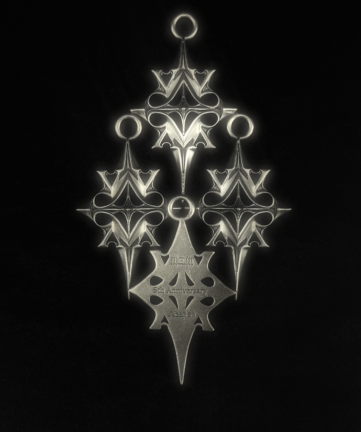 IIIMIII x Abyss Club 5th Anniversary Collaboration Pendant Necklace