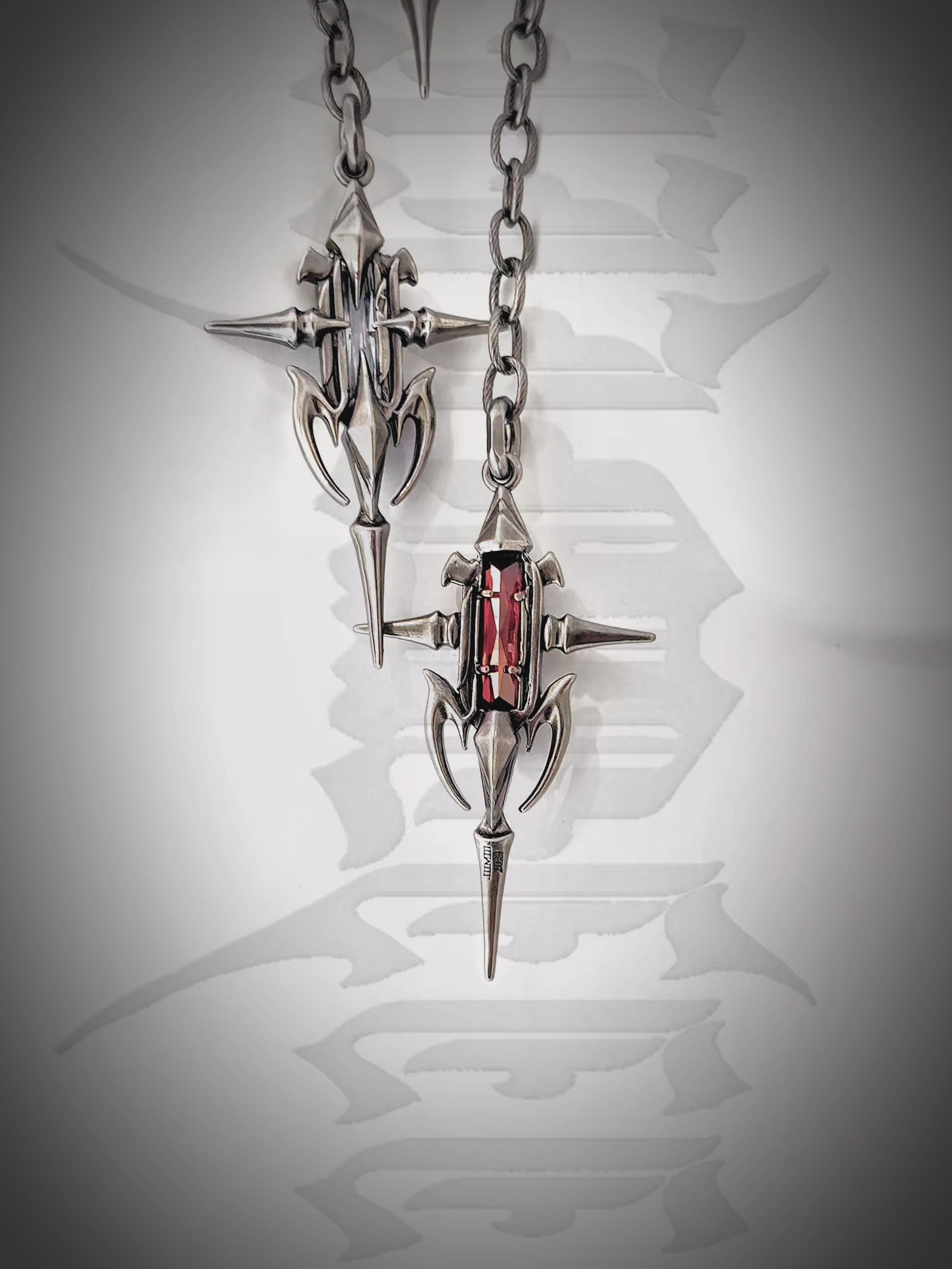 IIIMIII Rottenl Necklace 1 チェーンネックレス IIIMIII RottenMetal I Long Chain 1 – iiimiii